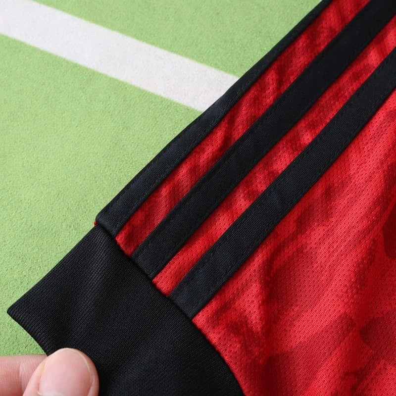 Manchester United FC 25/26 – Camiseta Home Manga Larga Fan Version