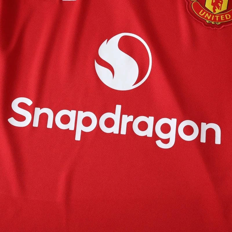 Manchester United FC 25/26 – Camiseta Home Manga Larga Fan Version