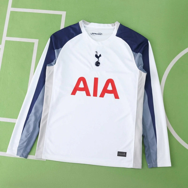 Tottenham Hotspur F.C. – Camiseta Home 25/26 Manga Larga Fan Version