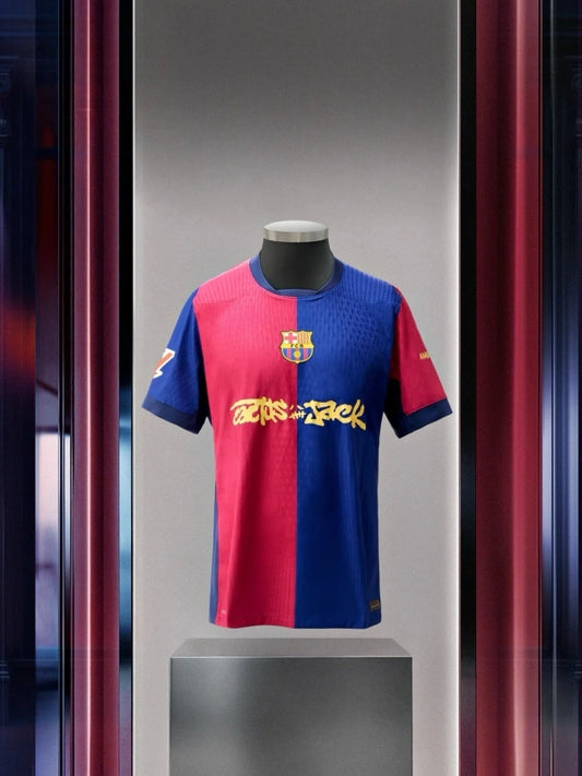 Camiseta FC Barcelona x Travis Scott de edición limitada (versión de jugador, 24/25)