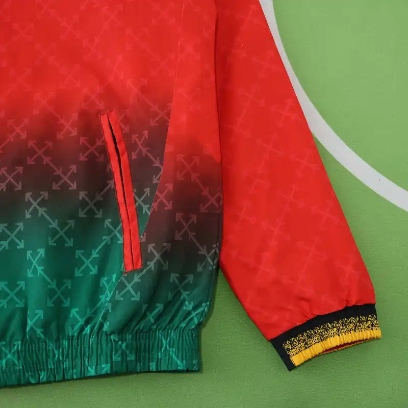 24/25 A.C. Milan Reversible Windbreaker – Wear on Both Sides