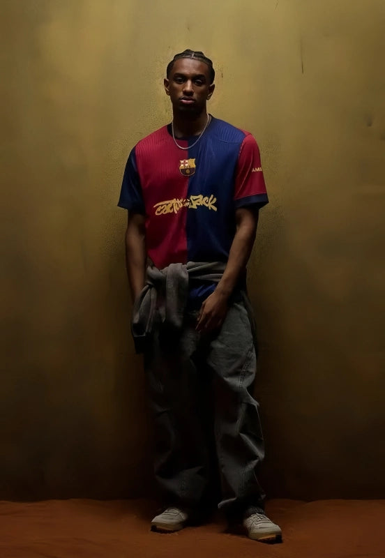 Limited Edition FC Barcelona x Travis Scott Jersey – 24/25 Men’s Kit Player Version