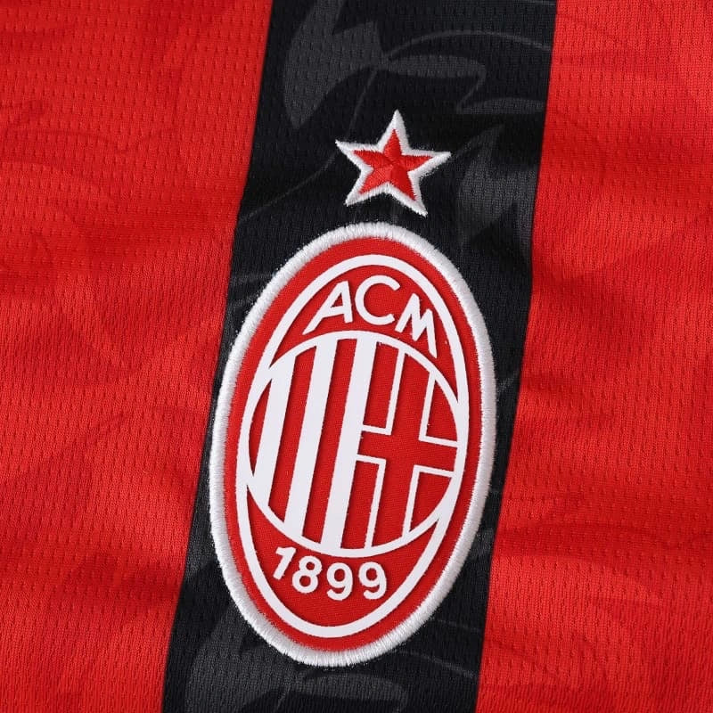 25/26 Season A.C. Milan Home Long Sleeved – Fan Version
