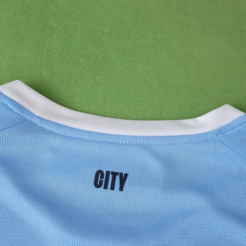 Manchester City F.C. – Camiseta Home 25/26 de manga larga Fan Version