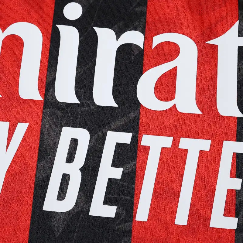 25/26 Season A.C. Milan Home Long Sleeved – Player Version