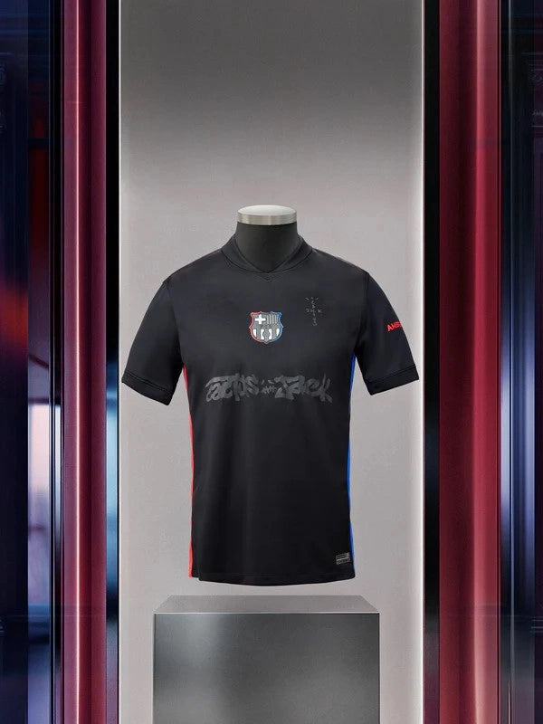 FC Barcelona 24/25 – Camiseta de Visitante Edición Limitada Travis Scott (Versión Fan)