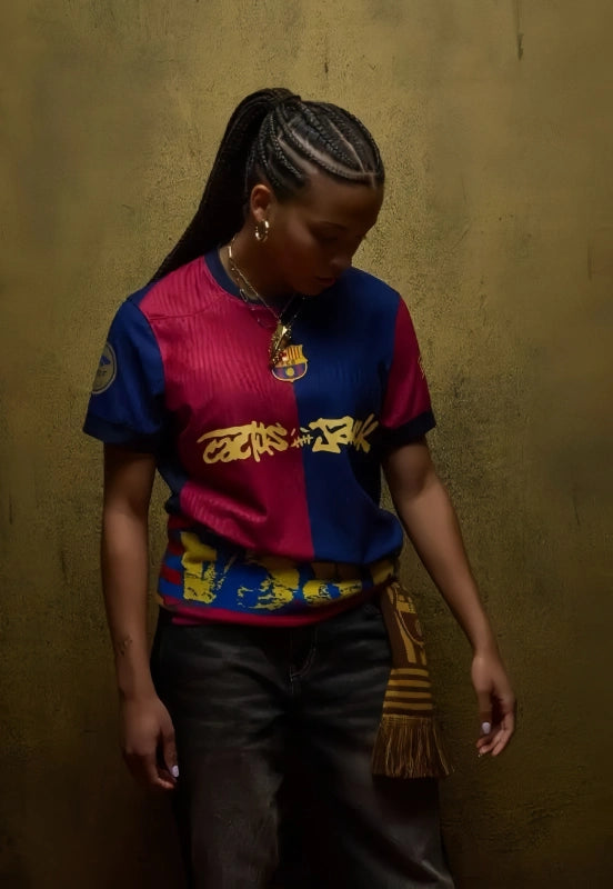 Limited Edition FC Barcelona x Travis Scott Jersey – 24/25 Men’s Kit Player Version