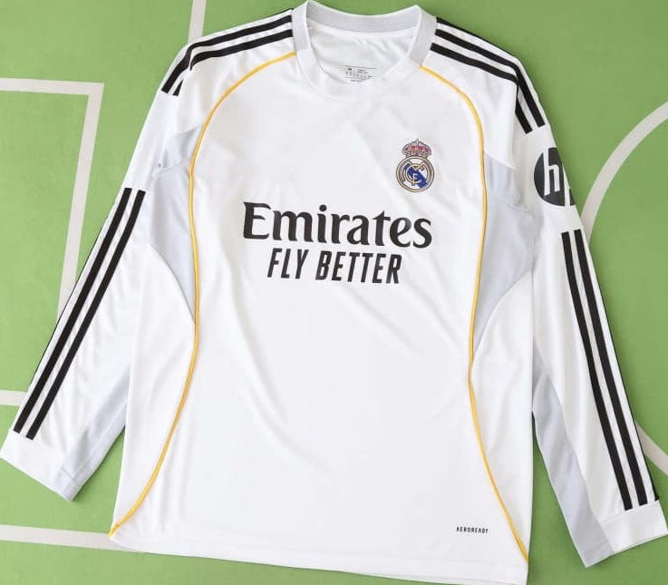 25/26 Season Real Madrid CF Local Manga larga
