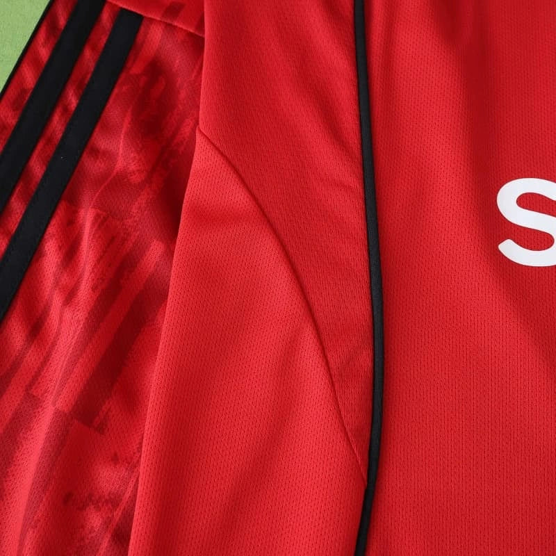 Manchester United F.C. 25/26 – Camiseta Home Manga Larga Fan Version