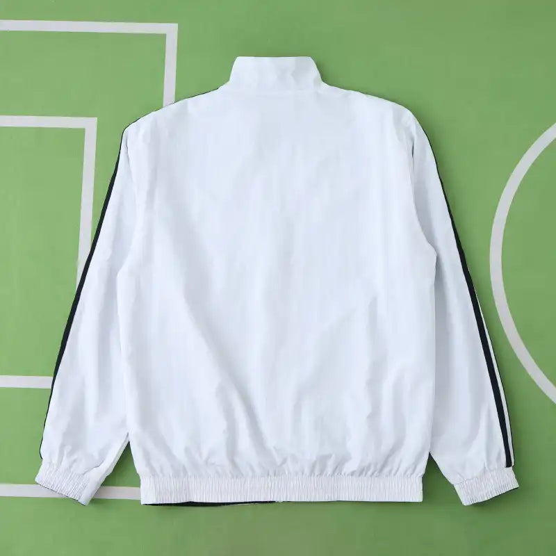 2014/15 Real Madrid CF Cortavientos Reversible – Negro & Blanco