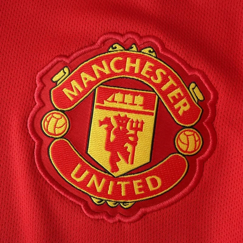 Manchester United F.C. 25/26 – Camiseta Home Manga Larga Fan Version
