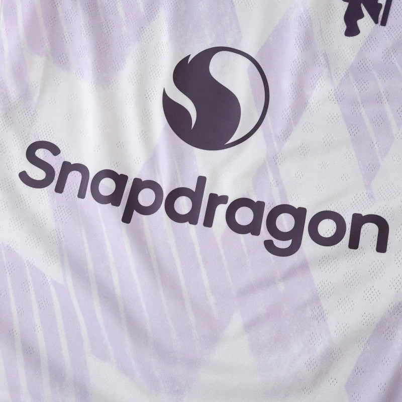 Manchester United F.C. 25/26 – Camiseta Away Manga Larga Player Version