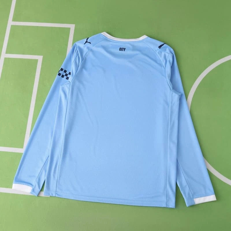 Manchester City F.C. – Camiseta Home 25/26 de manga larga Fan Version