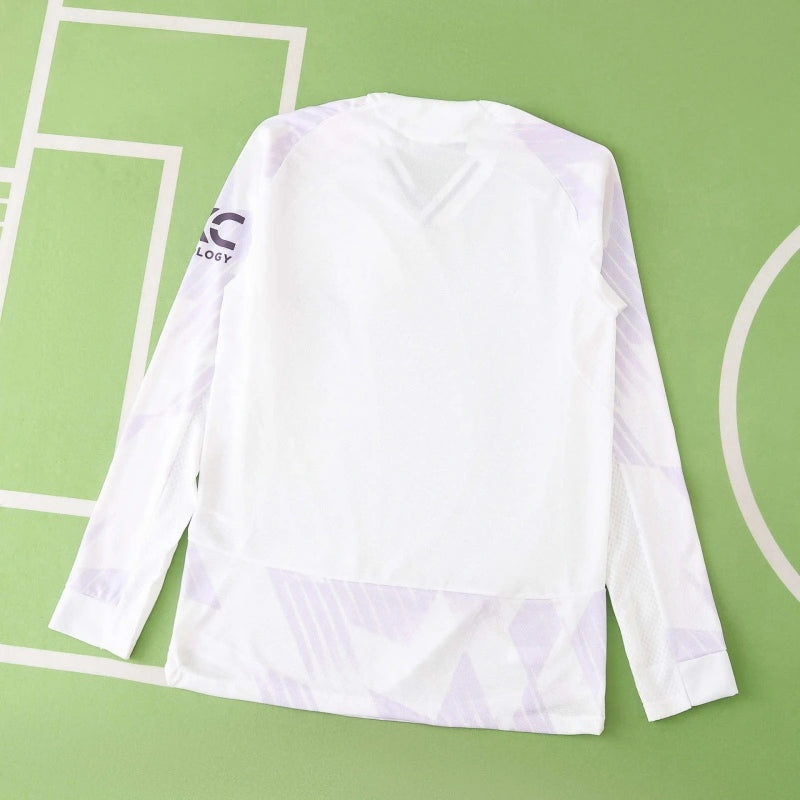 Manchester United F.C. 25/26 – Camiseta Away Manga Larga Player Version