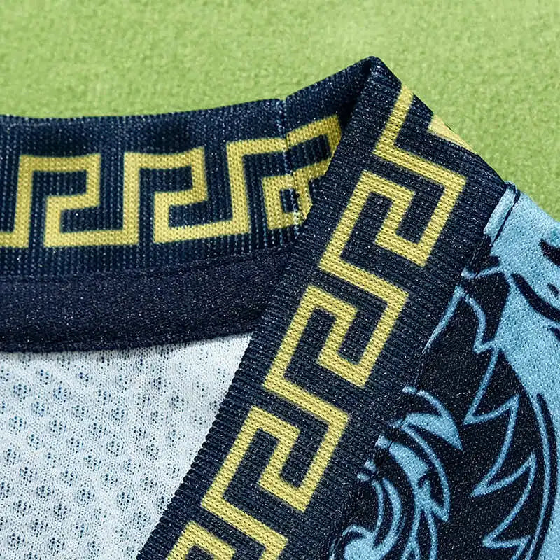 Italia – Jersey Azul Edición Especial (Versión Fan) x Versace