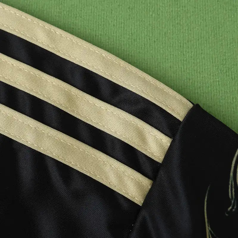 Real Madrid CF – Camiseta Concept Frenzy Negra y Dorada 24/25 Fan Version