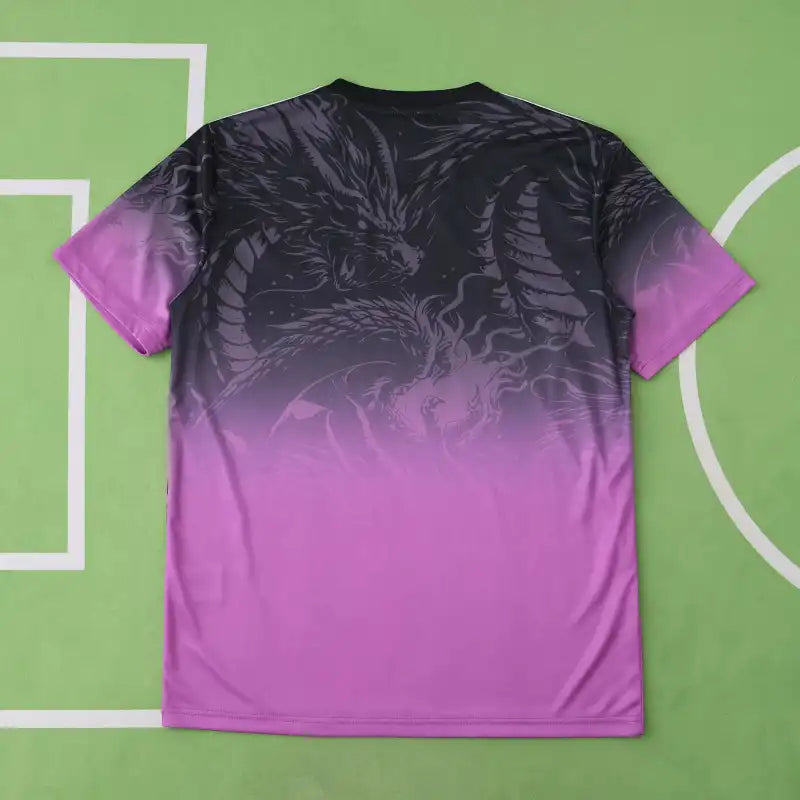 Real Madrid CF Dragón Negro & Morado – Jersey Edición Especial Frenzy