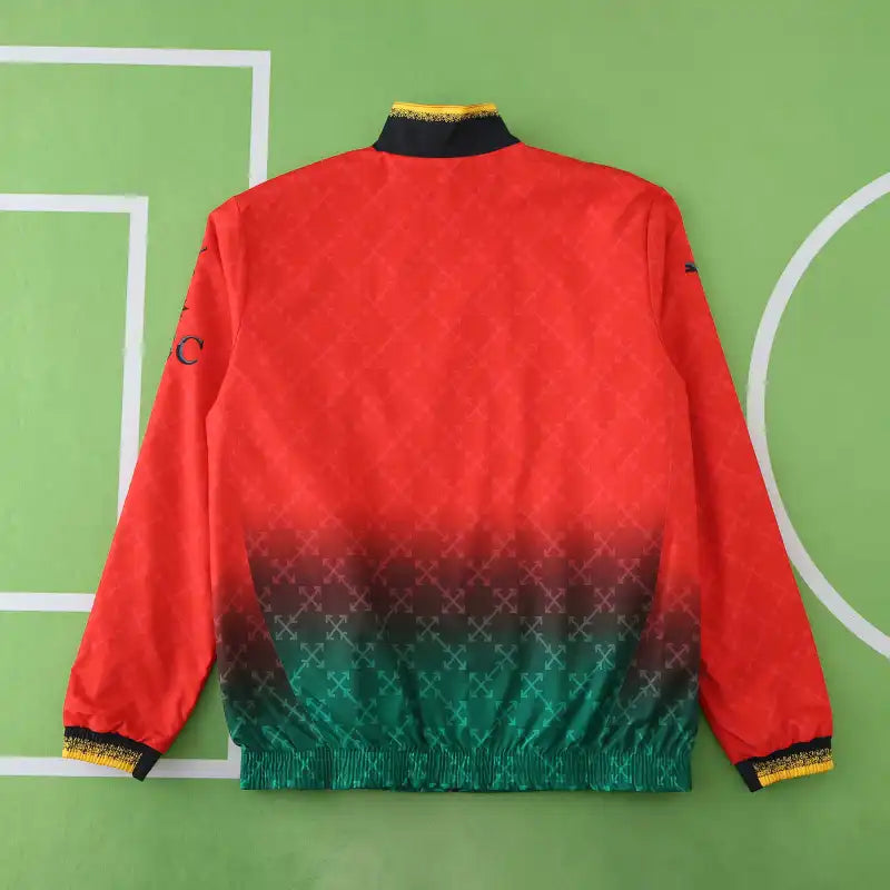 24/25 A.C. Milan Reversible Windbreaker – Wear on Both Sides