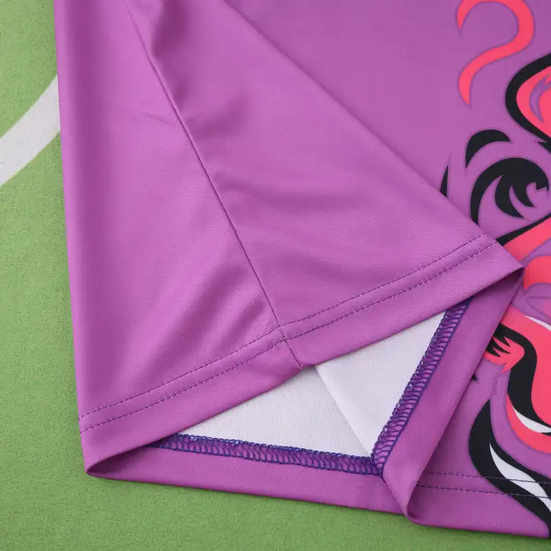 Real Madrid CF Dragón Negro & Morado – Jersey Edición Especial Frenzy