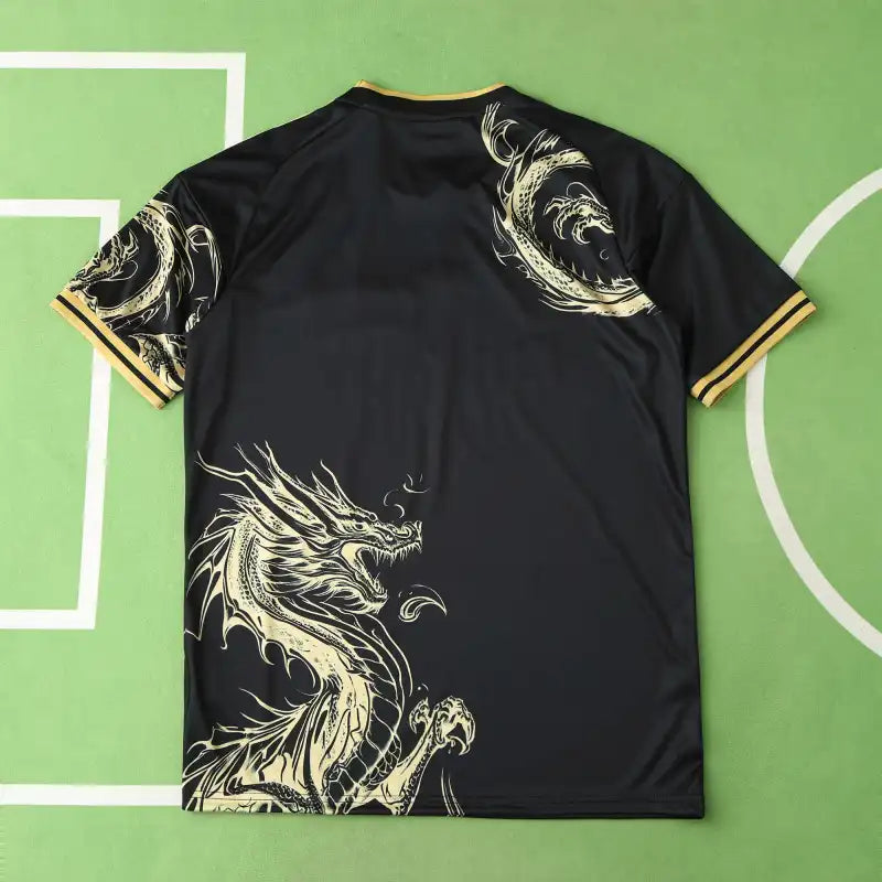 Real Madrid CF – Camiseta Concept Frenzy Negra y Dorada 24/25 Fan Version